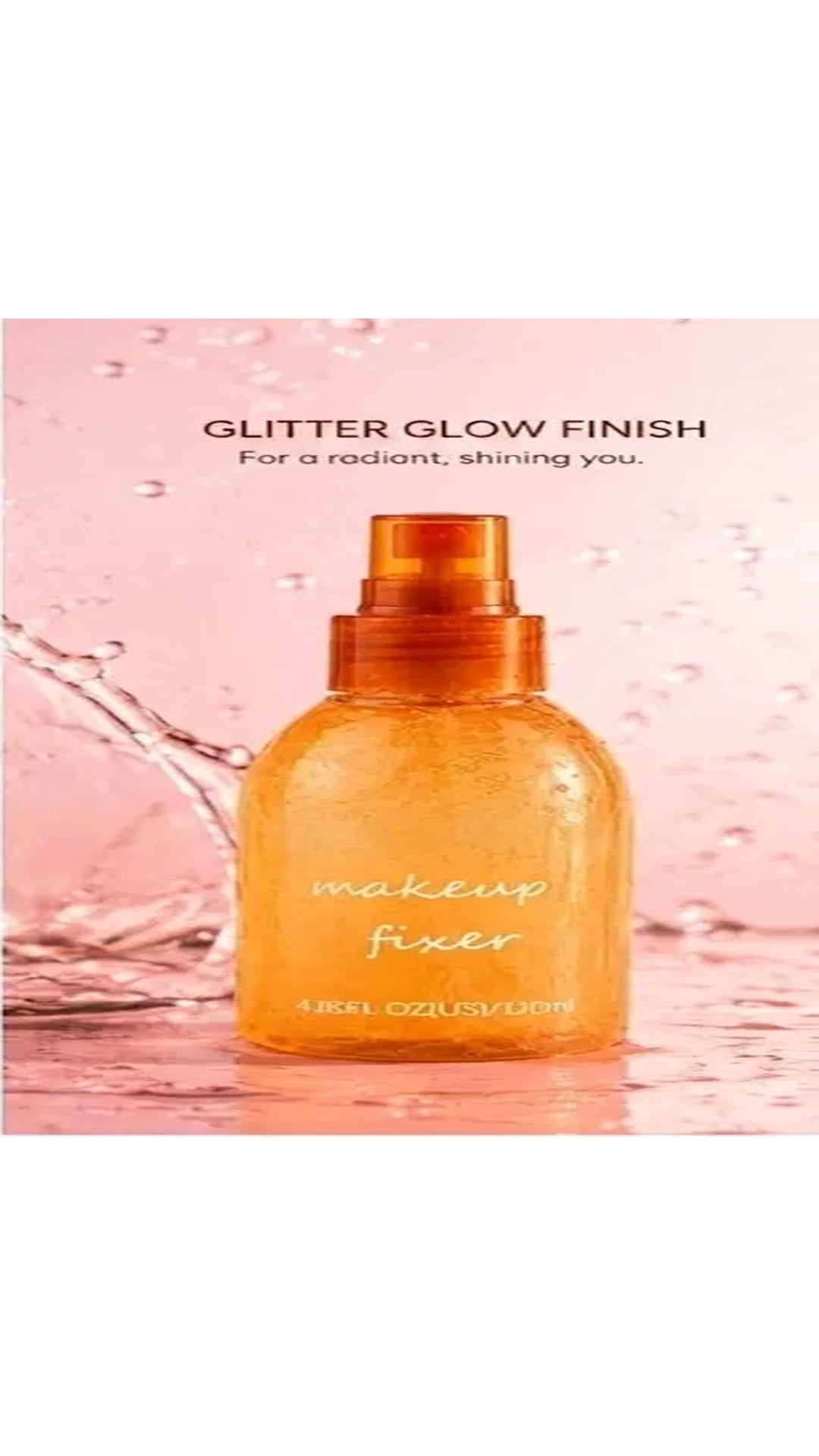Glow Lock All-Day Makeup Fixer – Glitter Glow Setting Mist (pack of one)