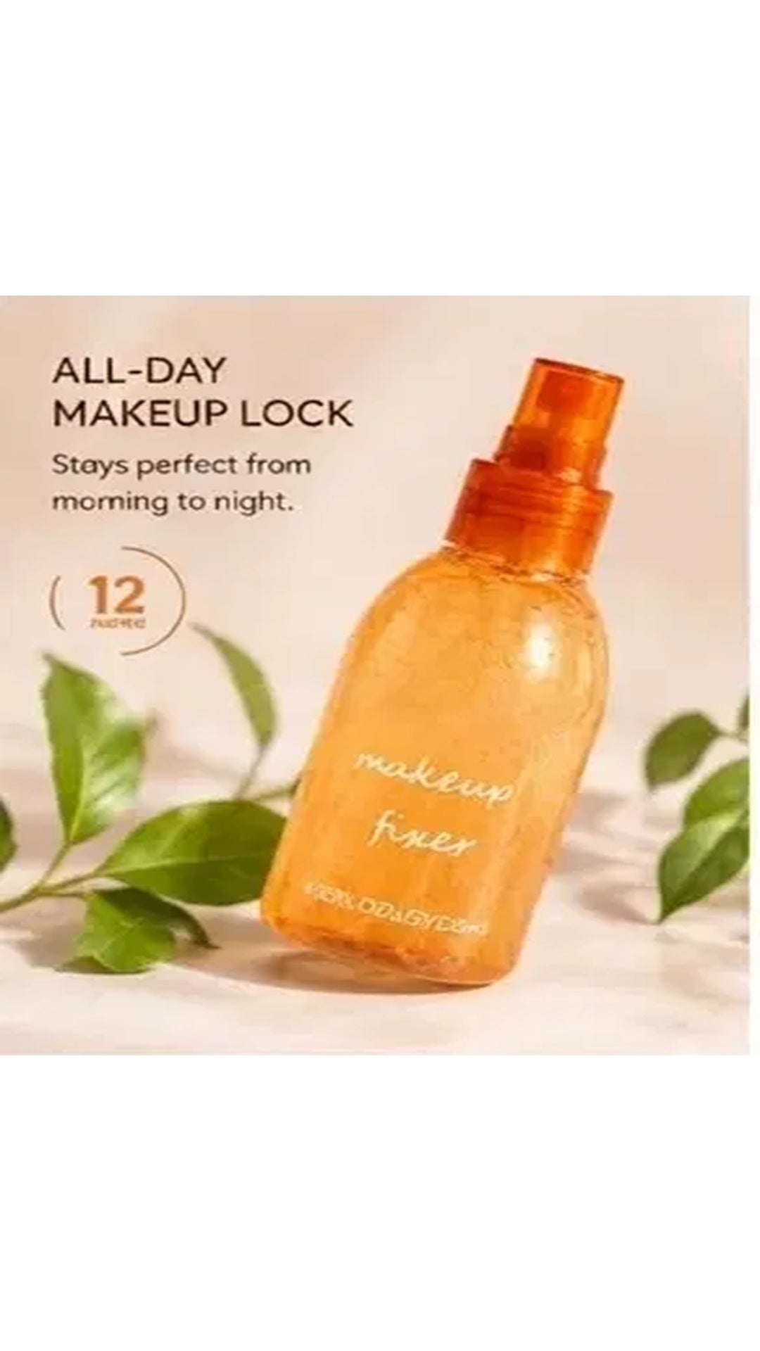 Glow Lock All-Day Makeup Fixer – Glitter Glow Setting Mist (pack of one)